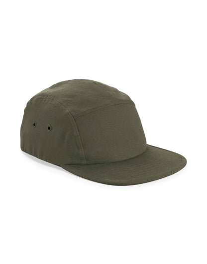 Beechfield Canvas 5 Panel Cap B654 - - Customisable Caps