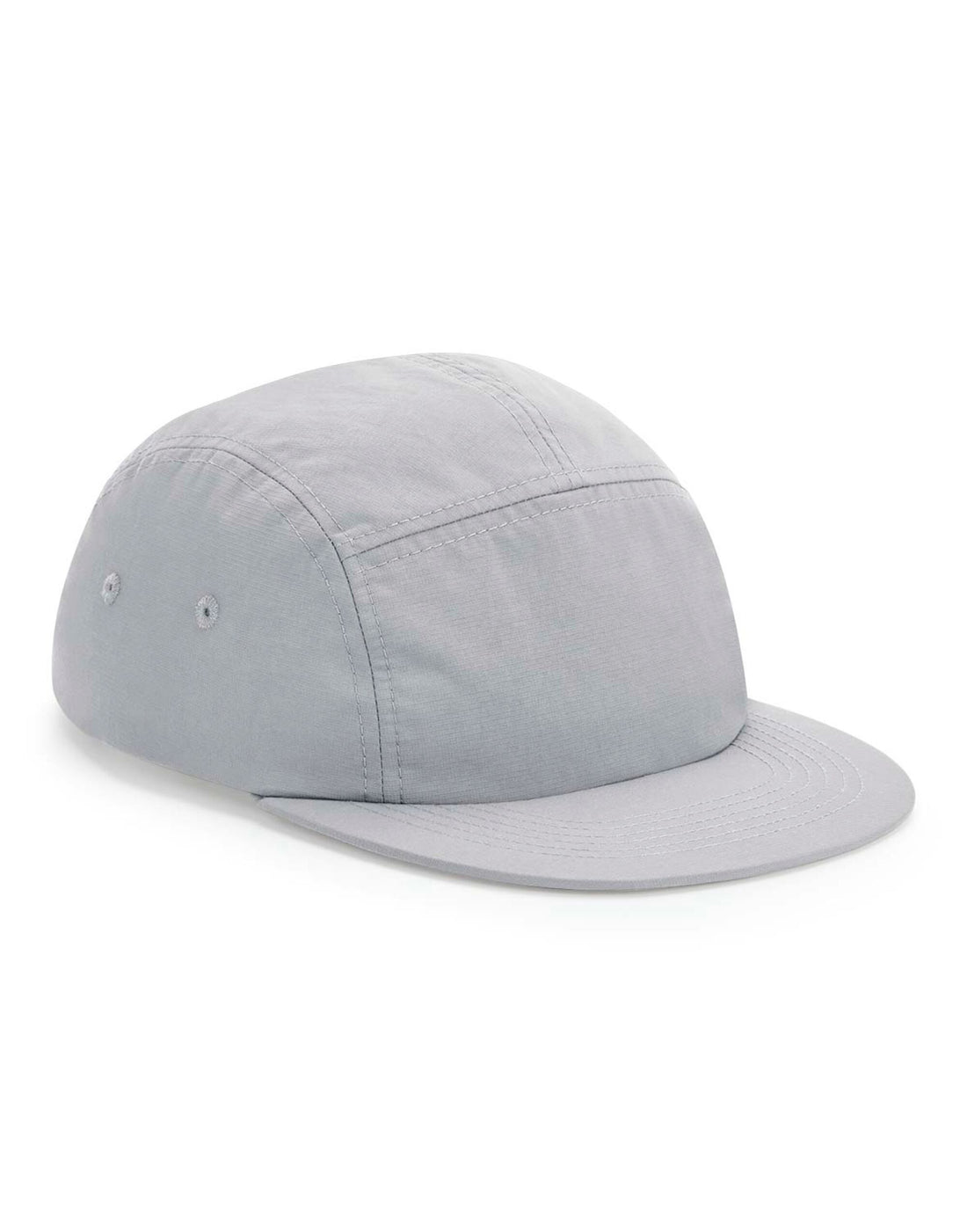 Beechfield Outdoor 5 Panel Camper Cap B659 - Light Grey O S - Customisable Caps