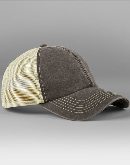 Beechfield 6 Panel Vintage Trucker B672 - - Customisable Hats