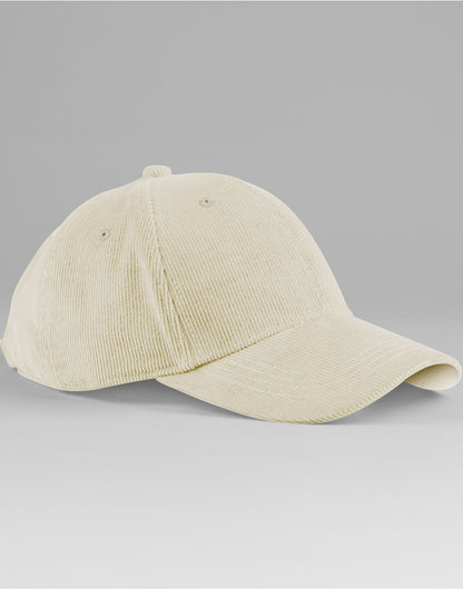 Beechfield EarthAware¬Æ Cord Baseball Cap B680 - Stone O S - Customisable Caps