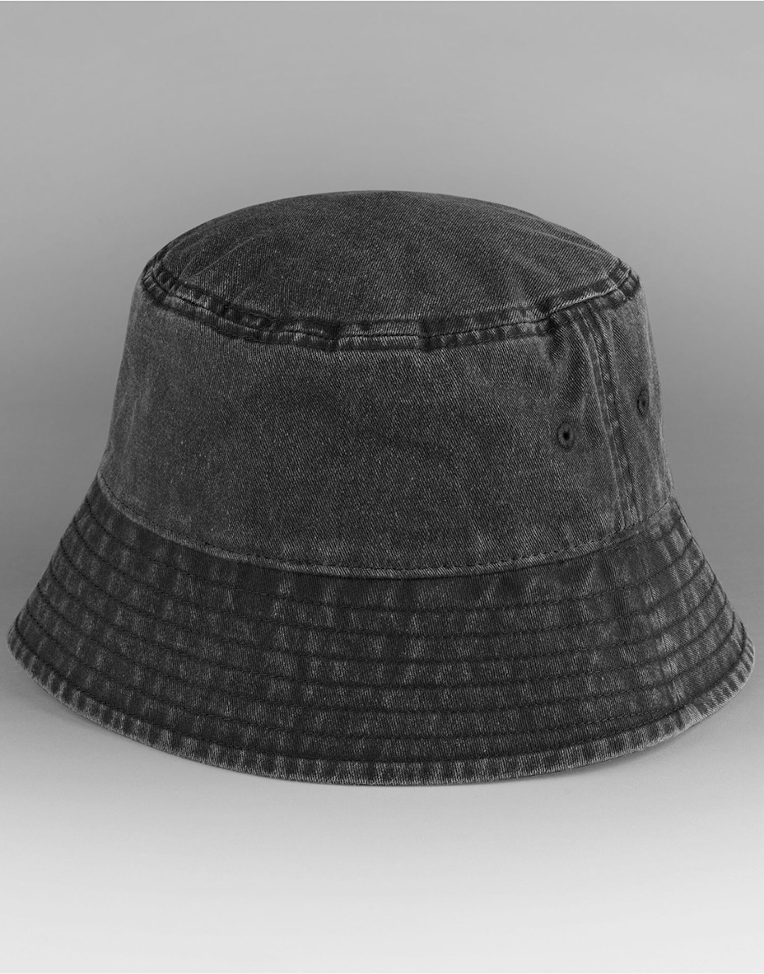 Beechfield Vintage Bucket Hat B688 - Vintage Black S M - Customisable Hats
