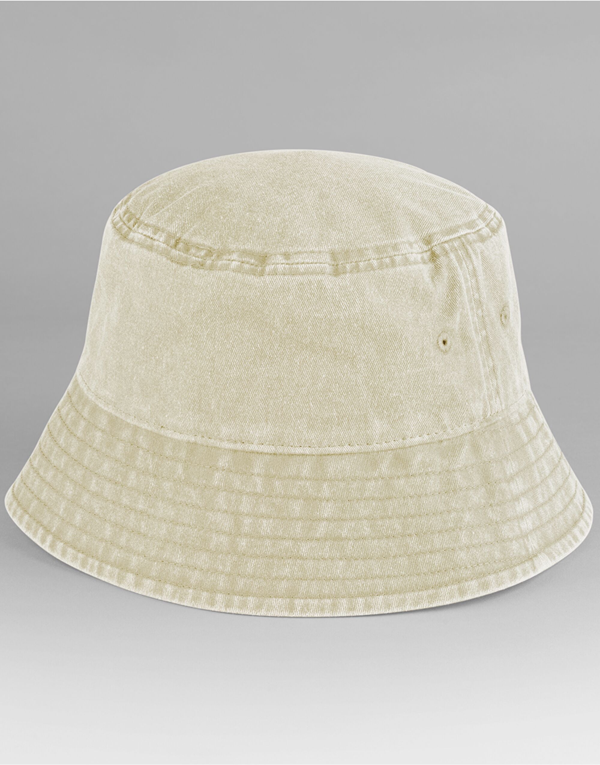 Beechfield Vintage Bucket Hat B688 - Vintage Stone - Customisable Hats
