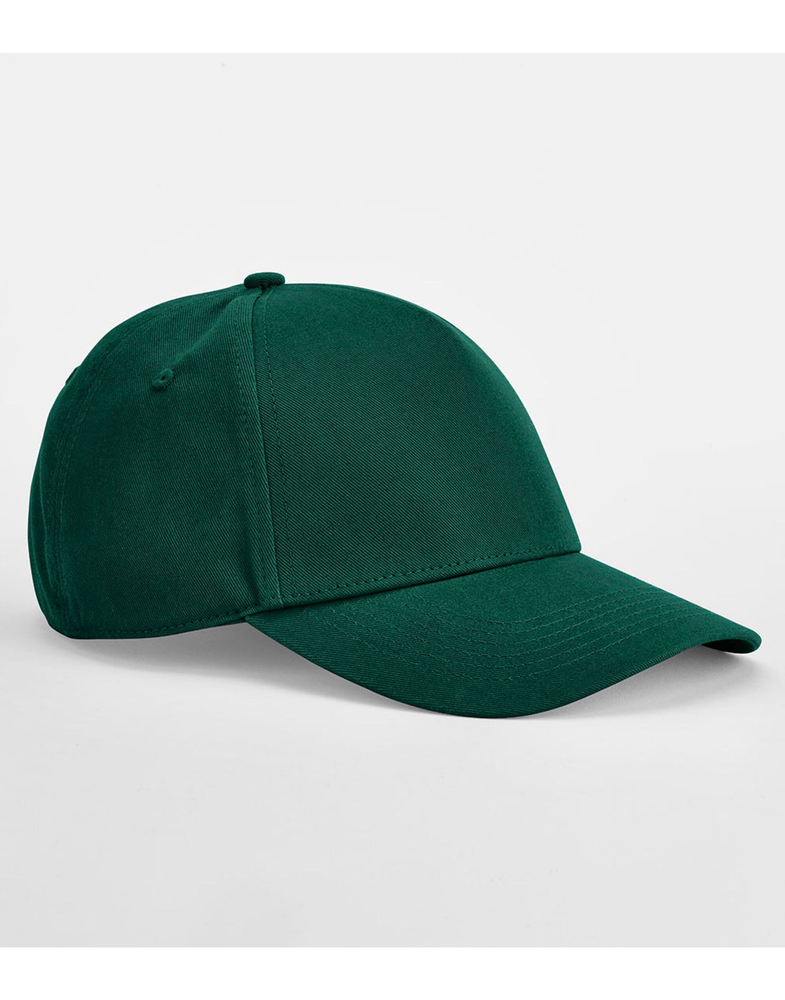 Beechfield EA Organic 5 Panel Cap B825 - Bottle Green O S - Customisable Caps
