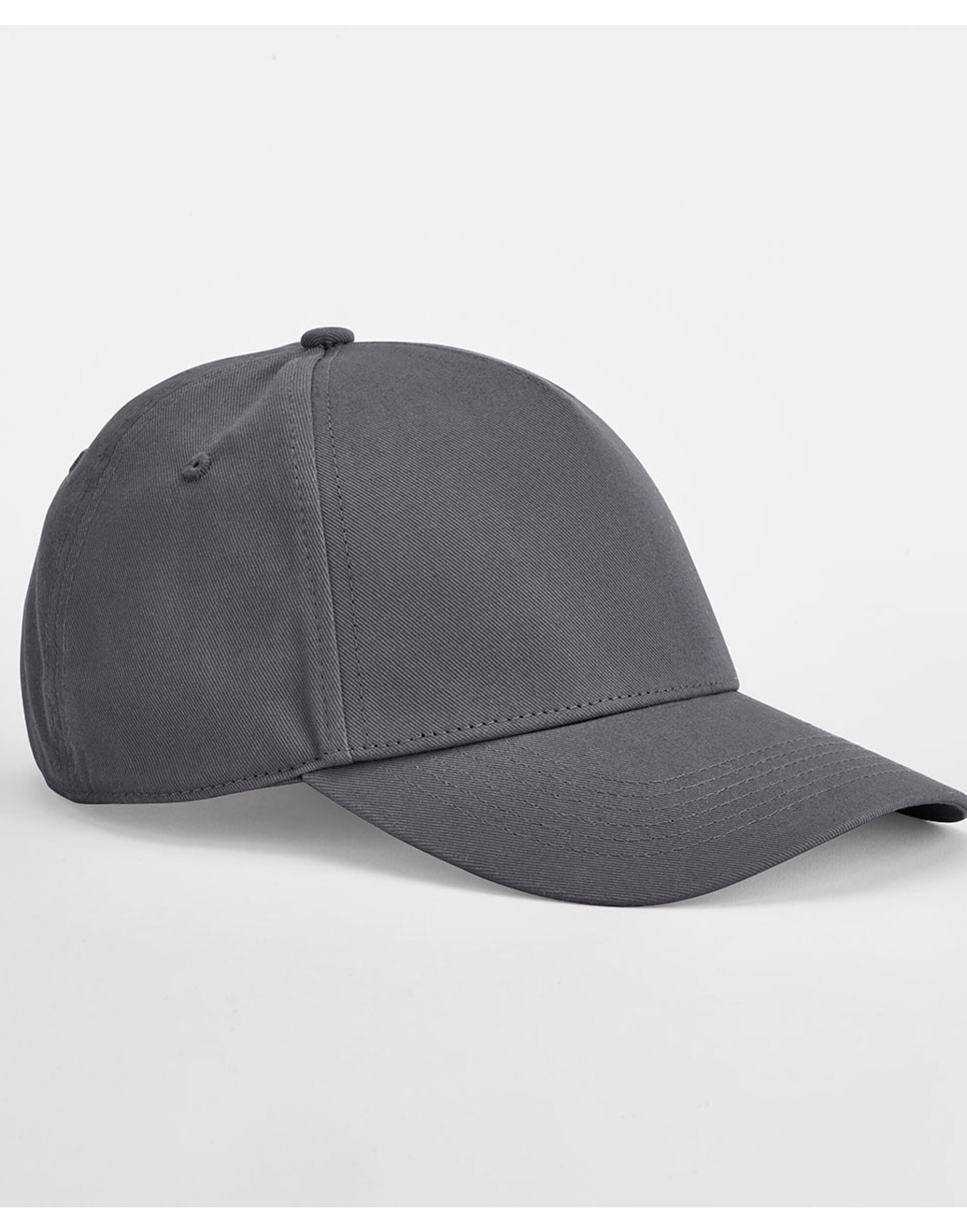 Beechfield EA Organic 5 Panel Cap B825 - Graphite Grey O S - Customisable Caps