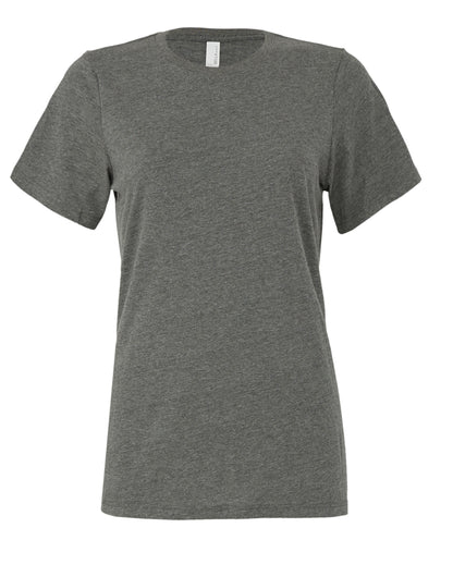 Bella Womens Relaxed Heather Jersey SS T BE6400CVC - Deep Heather - Customisable T-Shirts