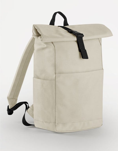 Bagbase Premium Recycled RollTop Backpk BG186 - - Customisable Bags