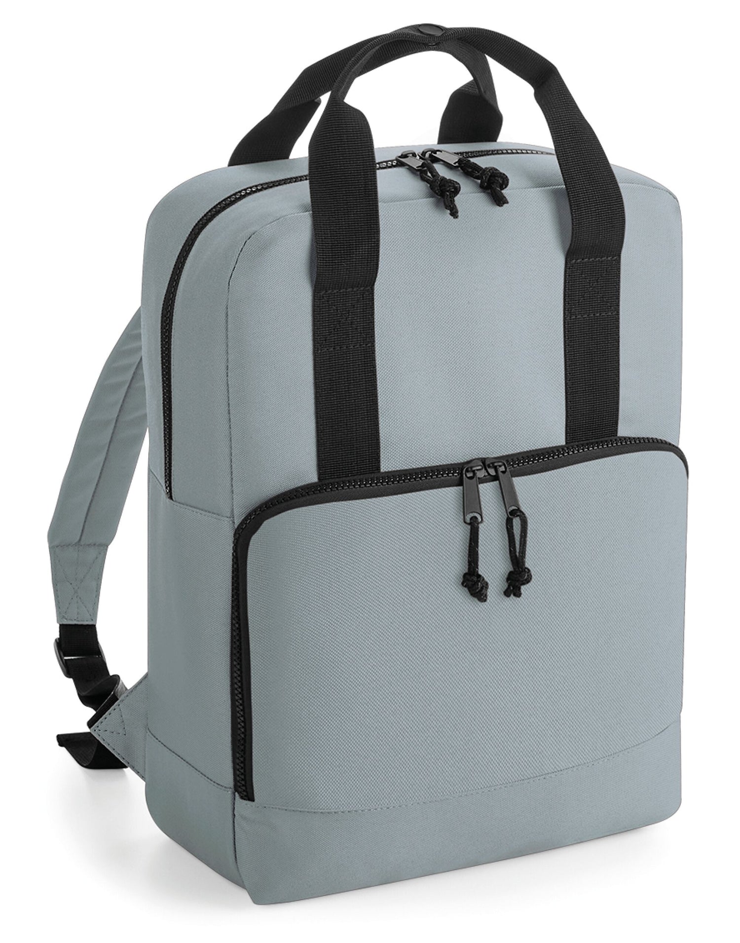 Bagbase Recycled TwinHandle Cooler BPack BG287 - Pure Grey O S - Customisable Bags