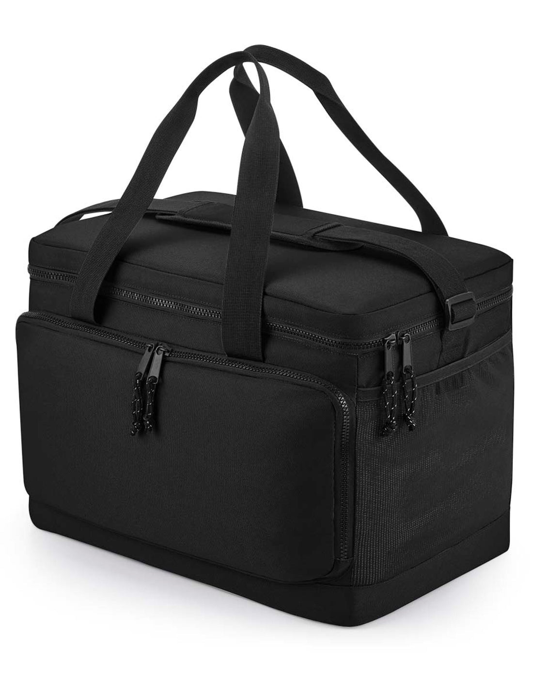Bagbase Recycled Lrg Cooler Shoulder Bag BG290 - Black O S - Customisable Bags