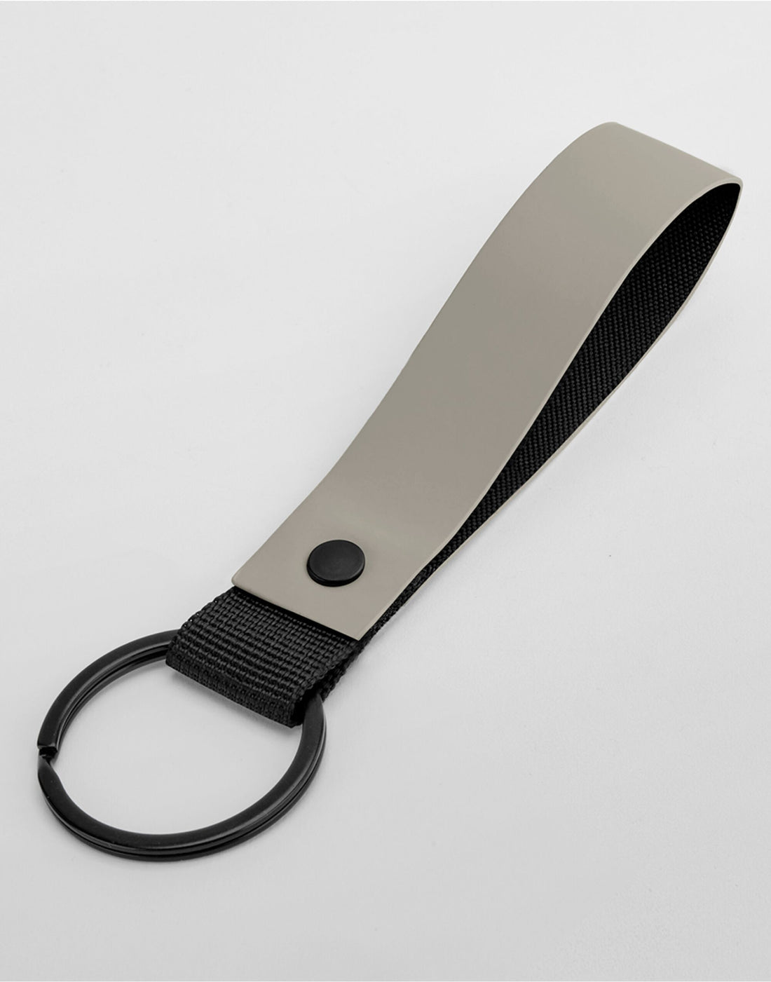 Bagbase Matte PU Keyring BG324 - Clay O S - Customisable Keyrings