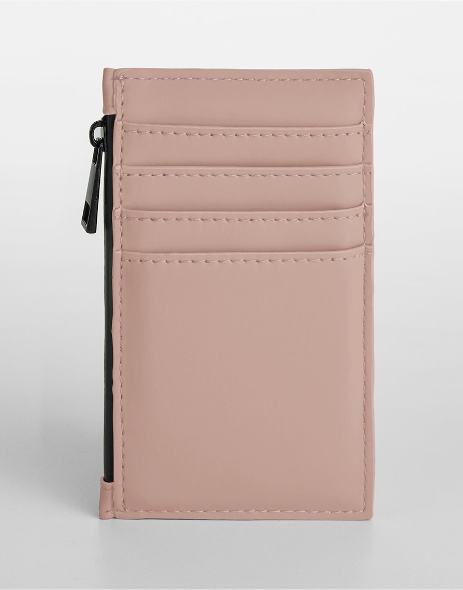 Bagbase Matte PU Card Holder BG326 - Nude Pink O S - Customisable Wallets