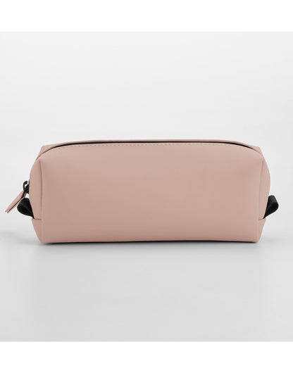 Bagbase Matte PU Mini Accessory Case BG329 - Nude Pink O S - Customisable Bags
