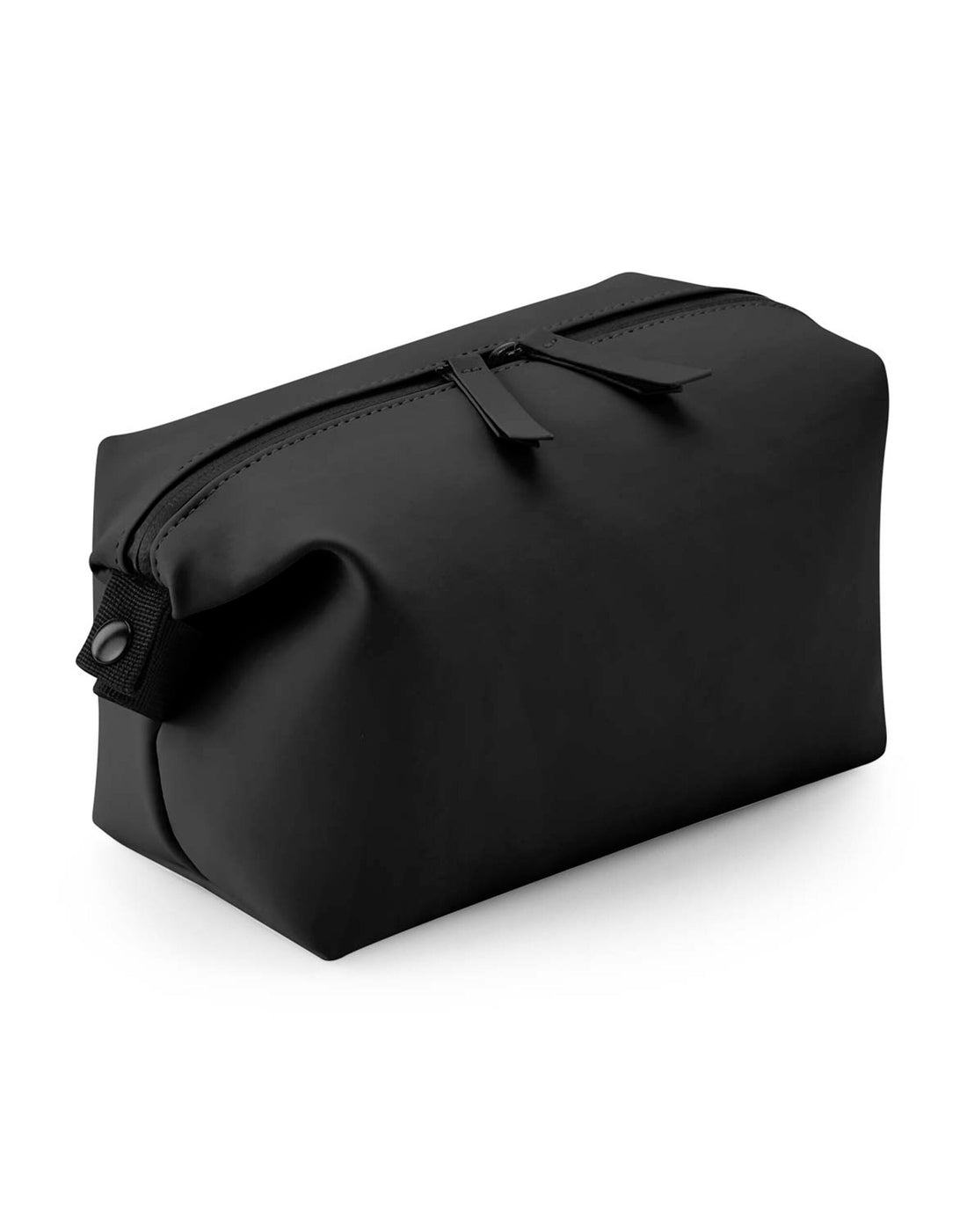 Bagbase Matte PU Accessory Pouch BG330 - Black O S - Customisable Bags