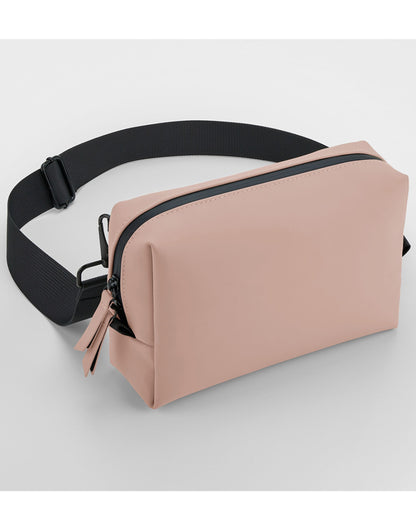 Bagbase Bagebase Matte PU Cross Body Bag BG334 - Nude Pink O S - Customisable Bags