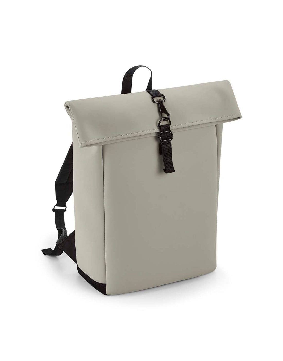 Bagbase Matte PU Roll Top Backpack BG335 - - Customisable Bags