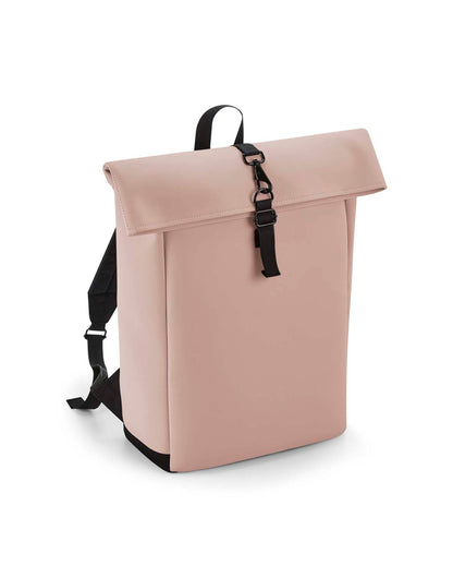 Bagbase Matte PU Roll Top Backpack BG335 - - Customisable Bags