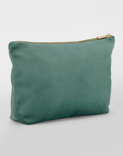 Bagbase Velvet Accessory Bag bg714 - Jade S - Customisable Bags