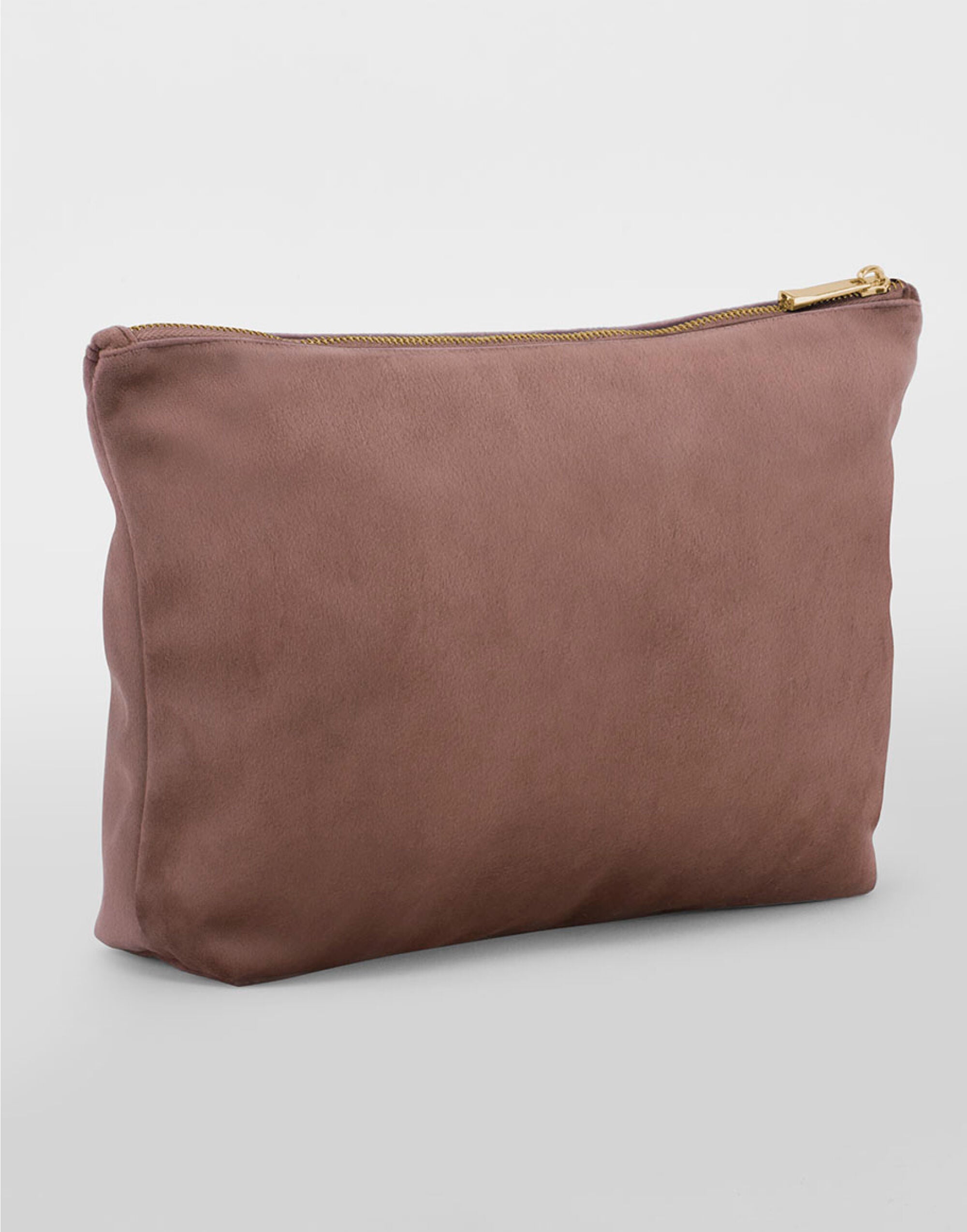 Bagbase Velvet Accessory Bag bg714 - Rose Quartz - Customisable Bags
