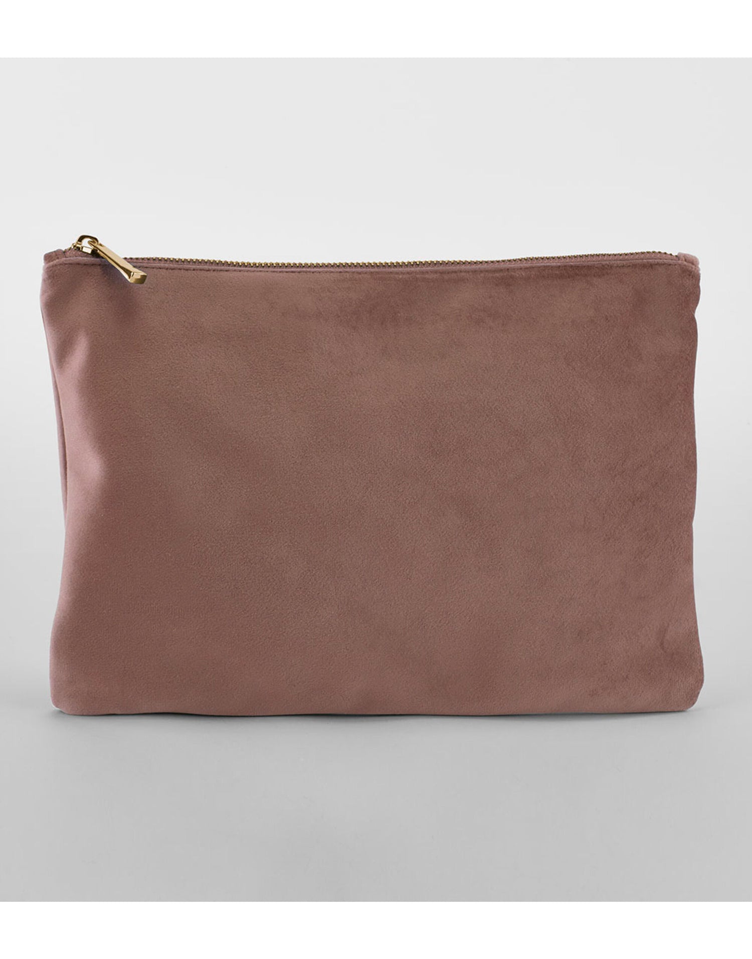 Bagbase Velvet Accessory Pouch bg715 - Rose Quartz - Customisable Bags