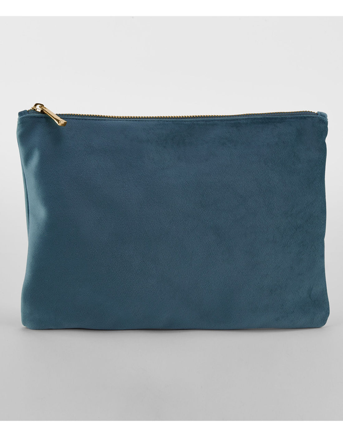 Bagbase Velvet Accessory Pouch bg715 - Blue Topaz - Customisable Bags