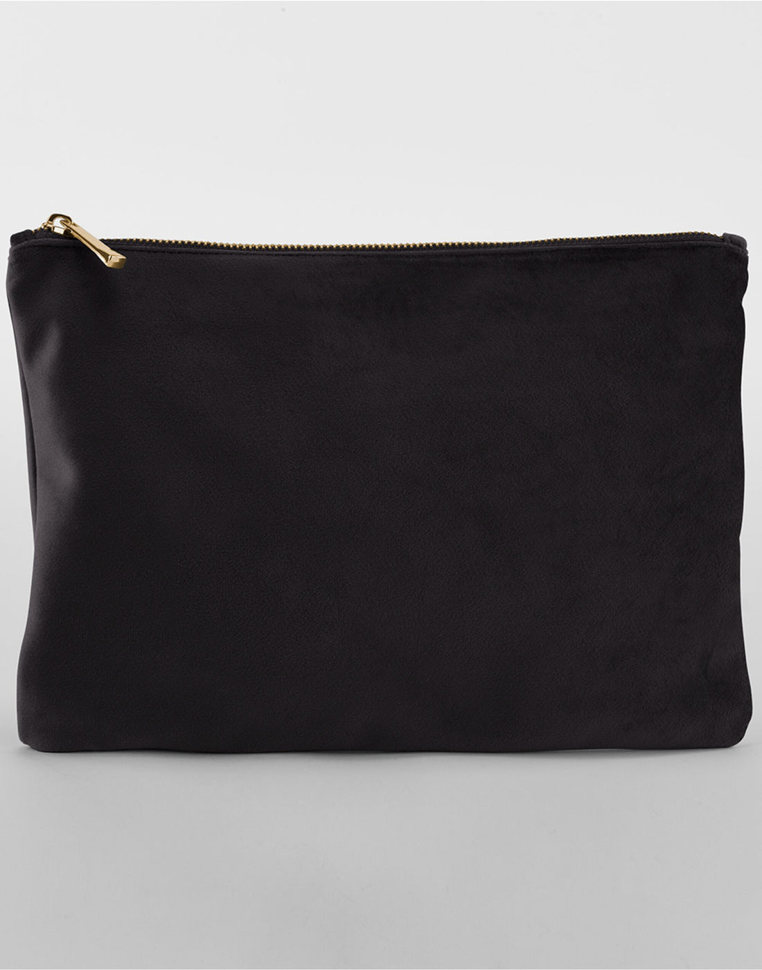 Bagbase Velvet Accessory Pouch bg715 - Black Onyx - Customisable Bags