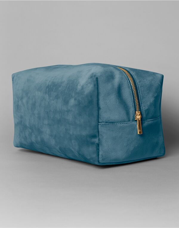 Bagbase Velvet Toiletry/Accessory Case BG716 - Moonstone M - Customisable Bags