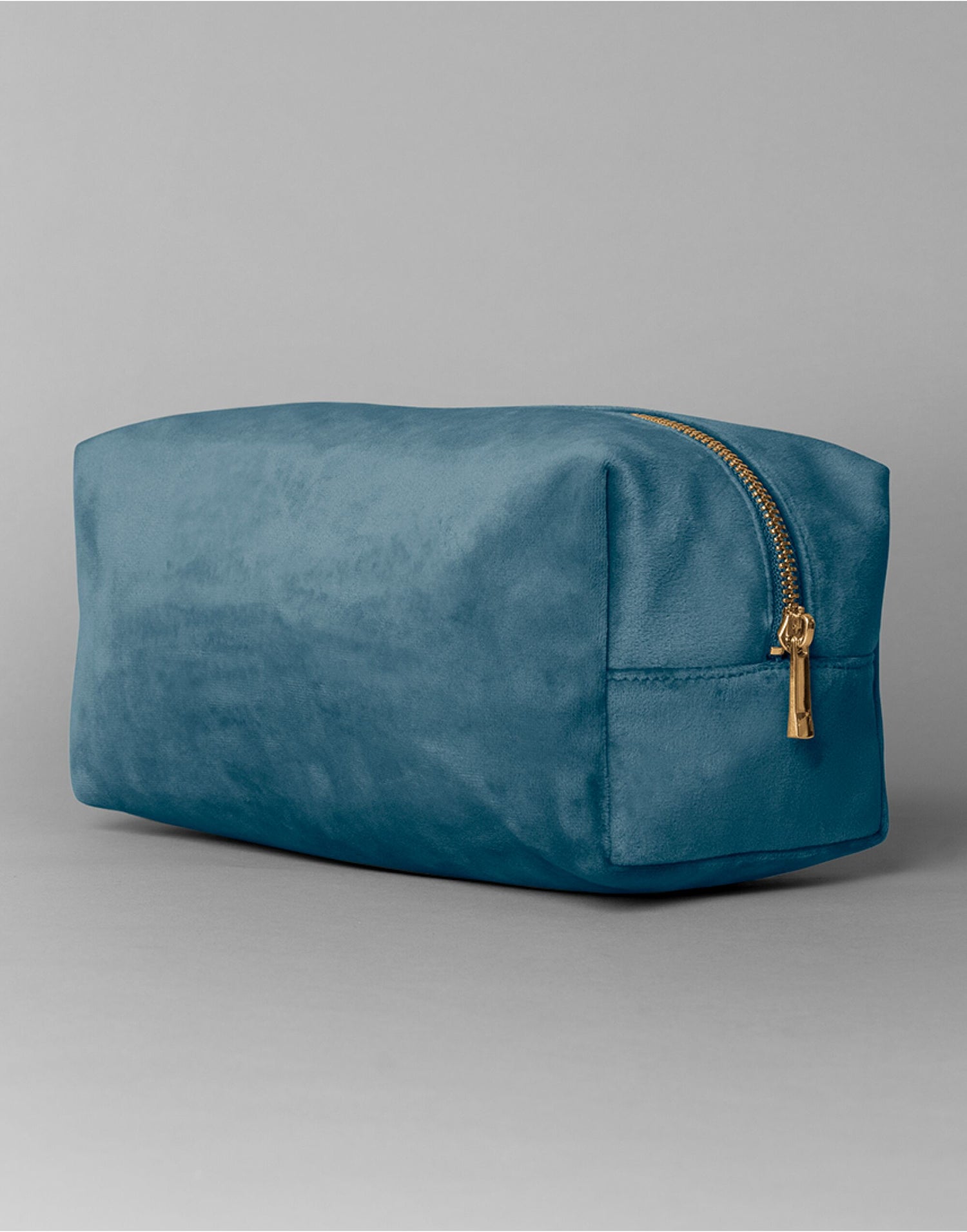 Bagbase Velvet Toiletry/Accessory Case BG716 - Blue Topaz - Customisable Bags