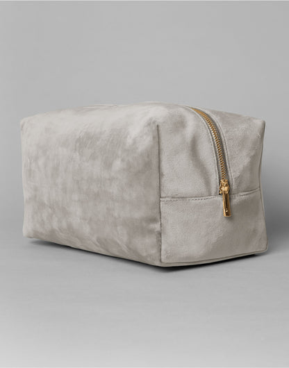 Bagbase Velvet Toiletry/Accessory Case BG716 - Moonstone L - Customisable Bags