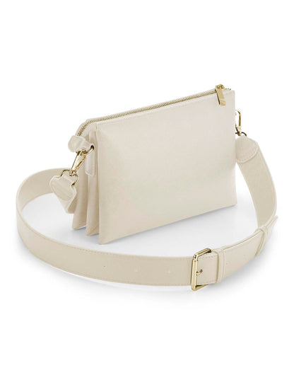 Bagbase Boutique Soft Cross Body Bag bg759 - Oyster O S - Customisable Bags