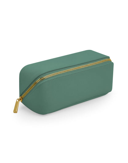 Bagbase Boutique Open Flat Mini Acc Case bg761 - Sage Green O S - Customisable Bags