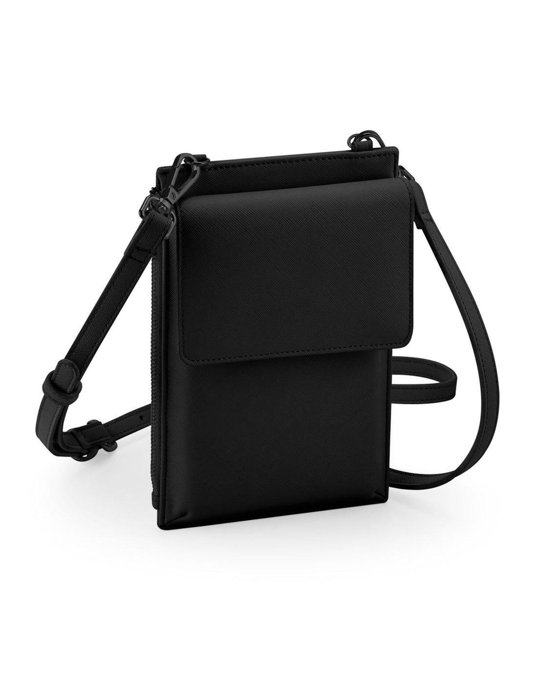 Bagbase Boutique Phone Carry Case bg767 - Black Black O S - Customisable Bags