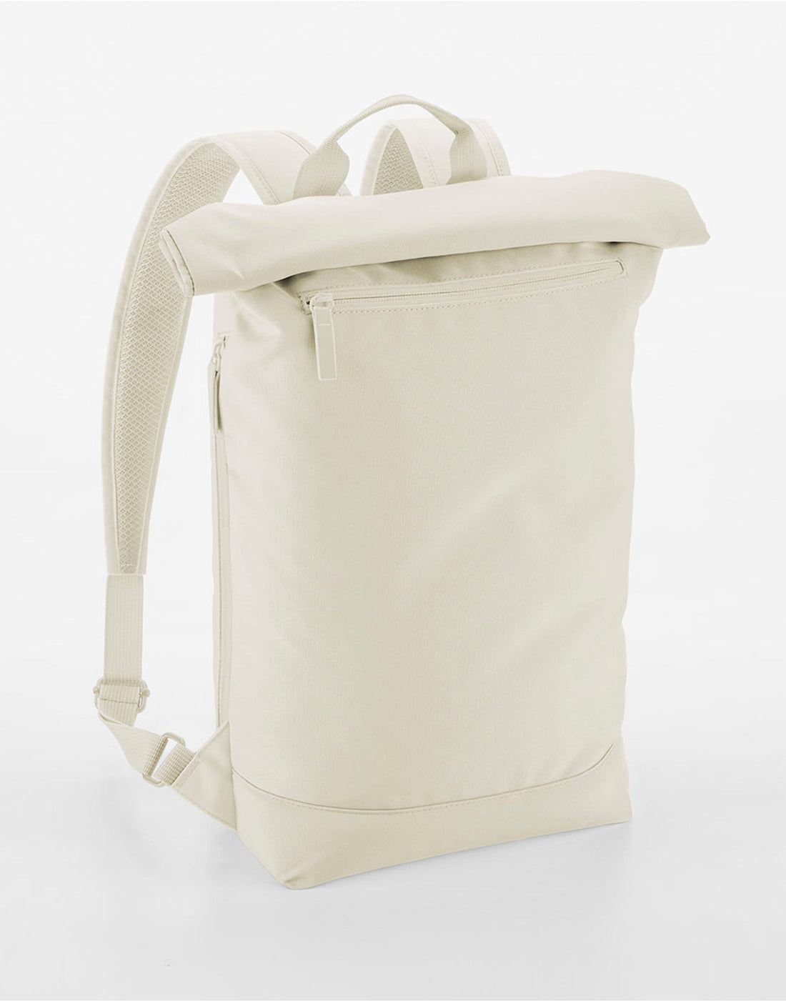 Bagbase Simplicity Roll Top BkPack Lite bg871 - Beige O S - Customisable Bags