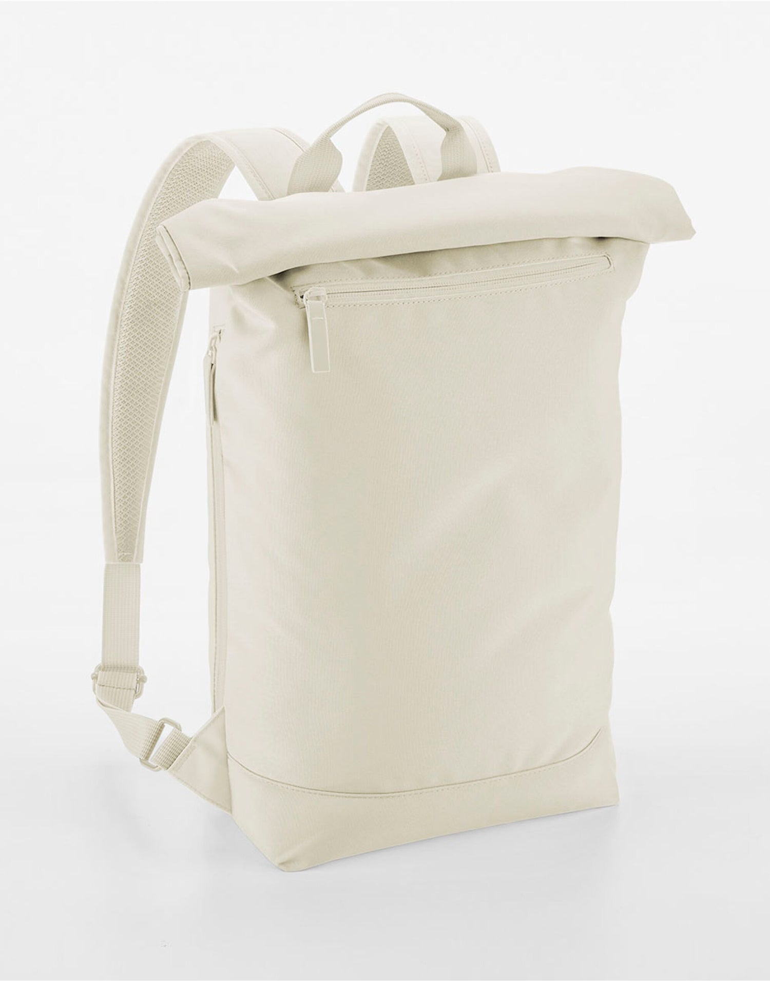 Bagbase Simplicity Roll Top BkPack Lite bg871 - Beige O S - Customisable Bags