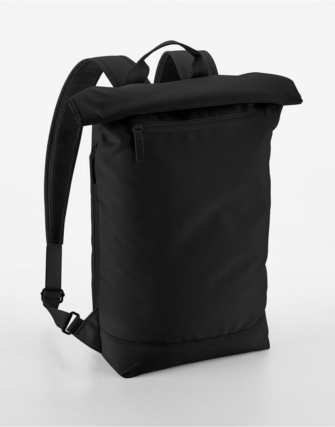Bagbase Simplicity Roll Top BkPack Lite bg871 - Black O S - Customisable Bags