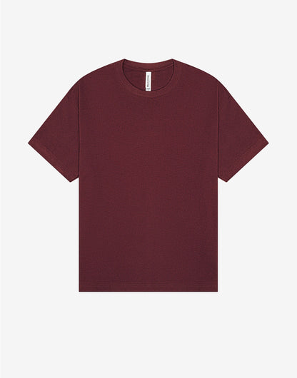 Bella + Canvas Unisex Heavy Boxy Tee CA3010 - Maroon - Customisable