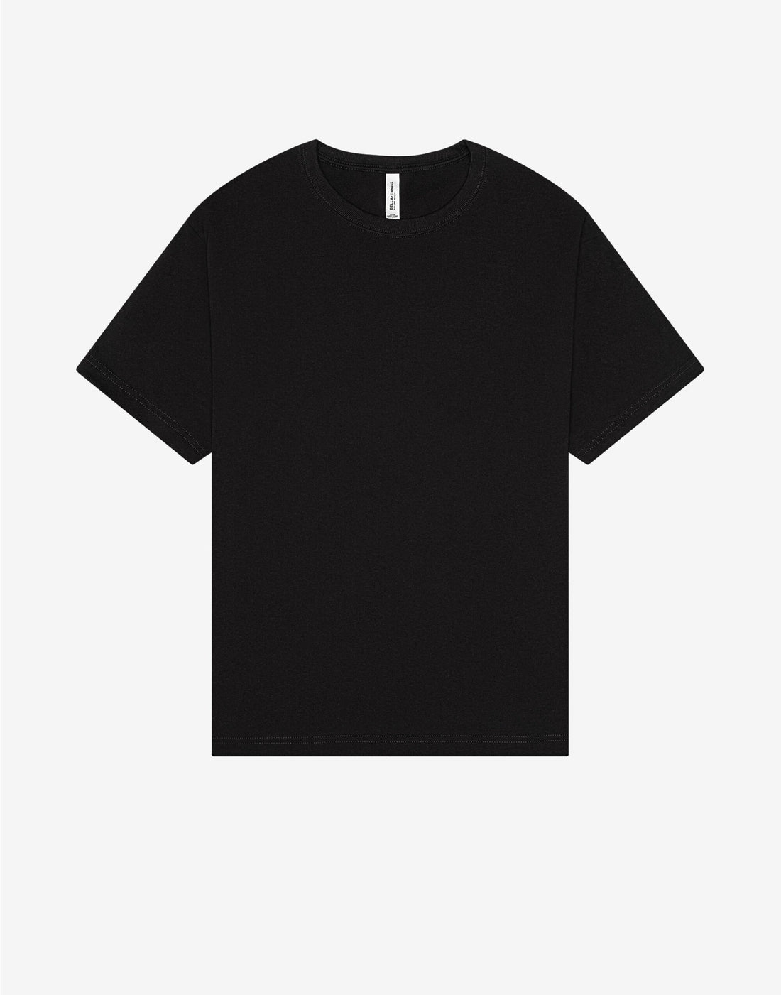 Bella + Canvas Unisex Heavy Boxy Tee CA3010 - Black - Customisable