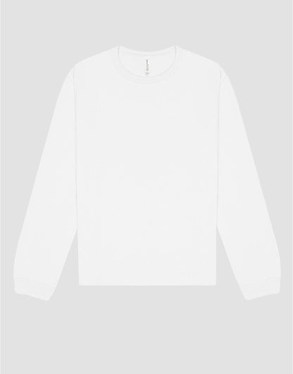 Bella + Canvas Heavyweight LS Tee CA4651 - White - Customisable
