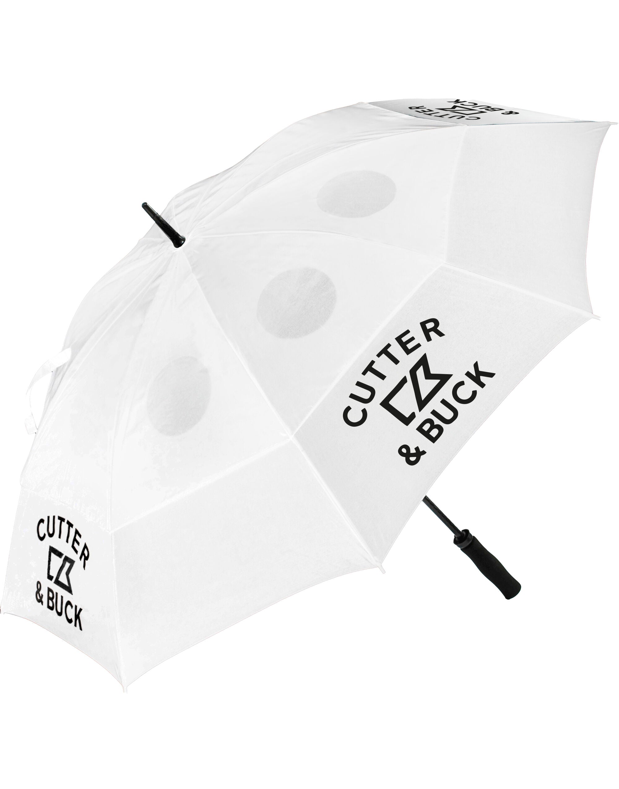 Cutter &amp; Buck - Umbrella - White O S - Customisable Accessories