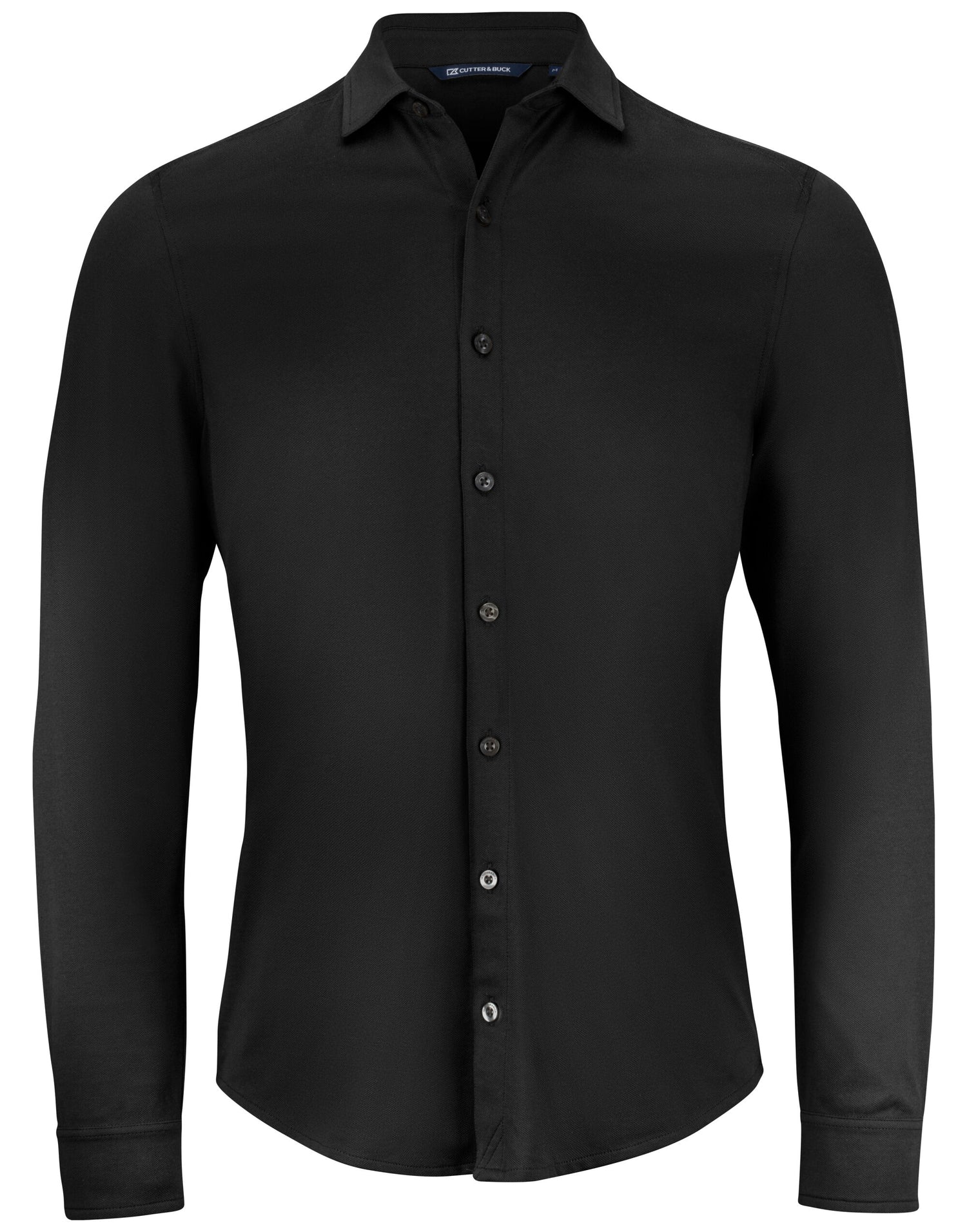 Cutter &amp; Buck - Advantage Shirt Men - Black S - Customisable Shirts &amp; Blouses