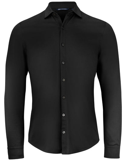 Cutter &amp; Buck - Advantage Shirt Men - Black S - Customisable Shirts &amp; Blouses