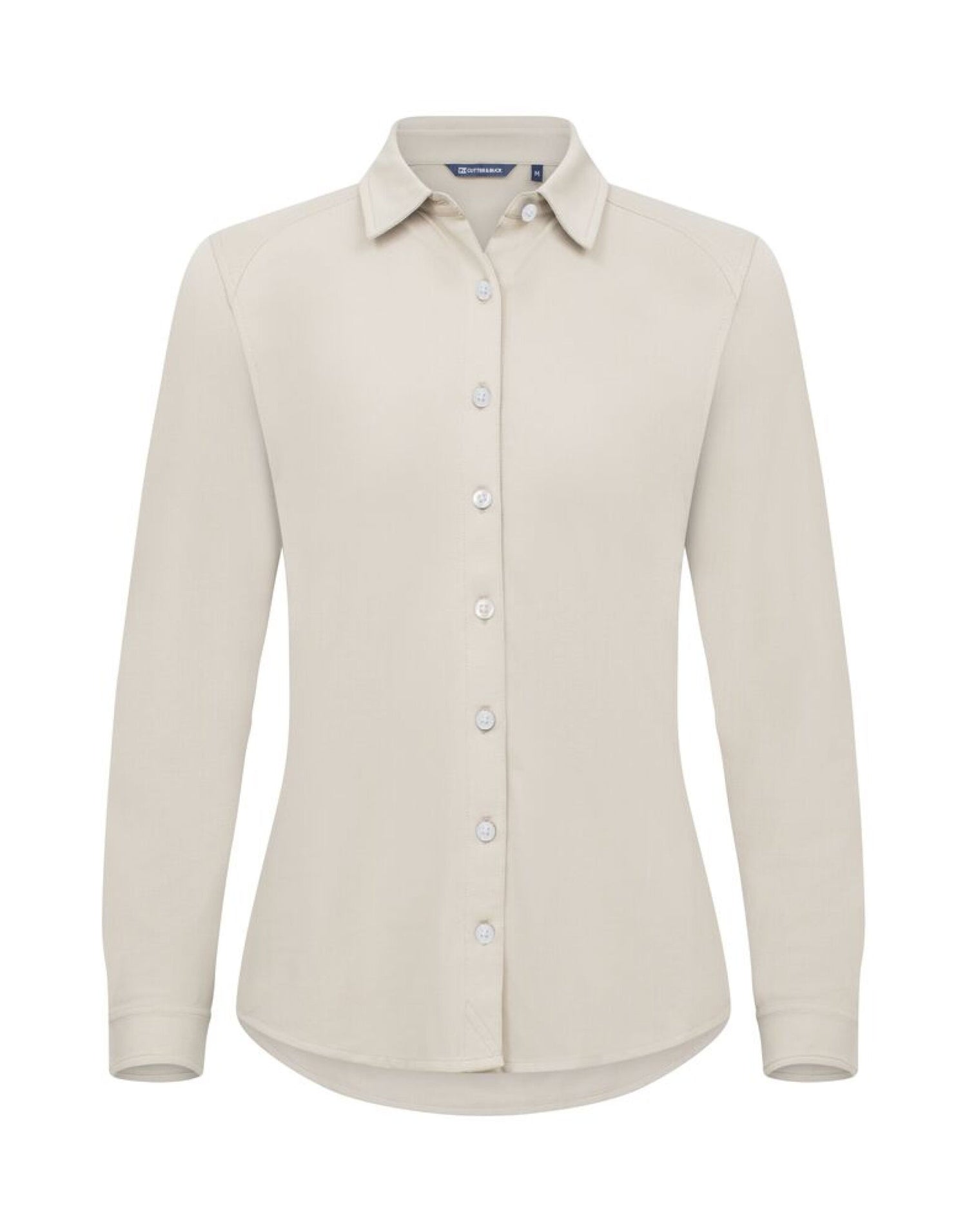 Cutter &amp; Buck - Advantage Shirt Women - Beige XS - Customisable Shirts &amp; Blouses