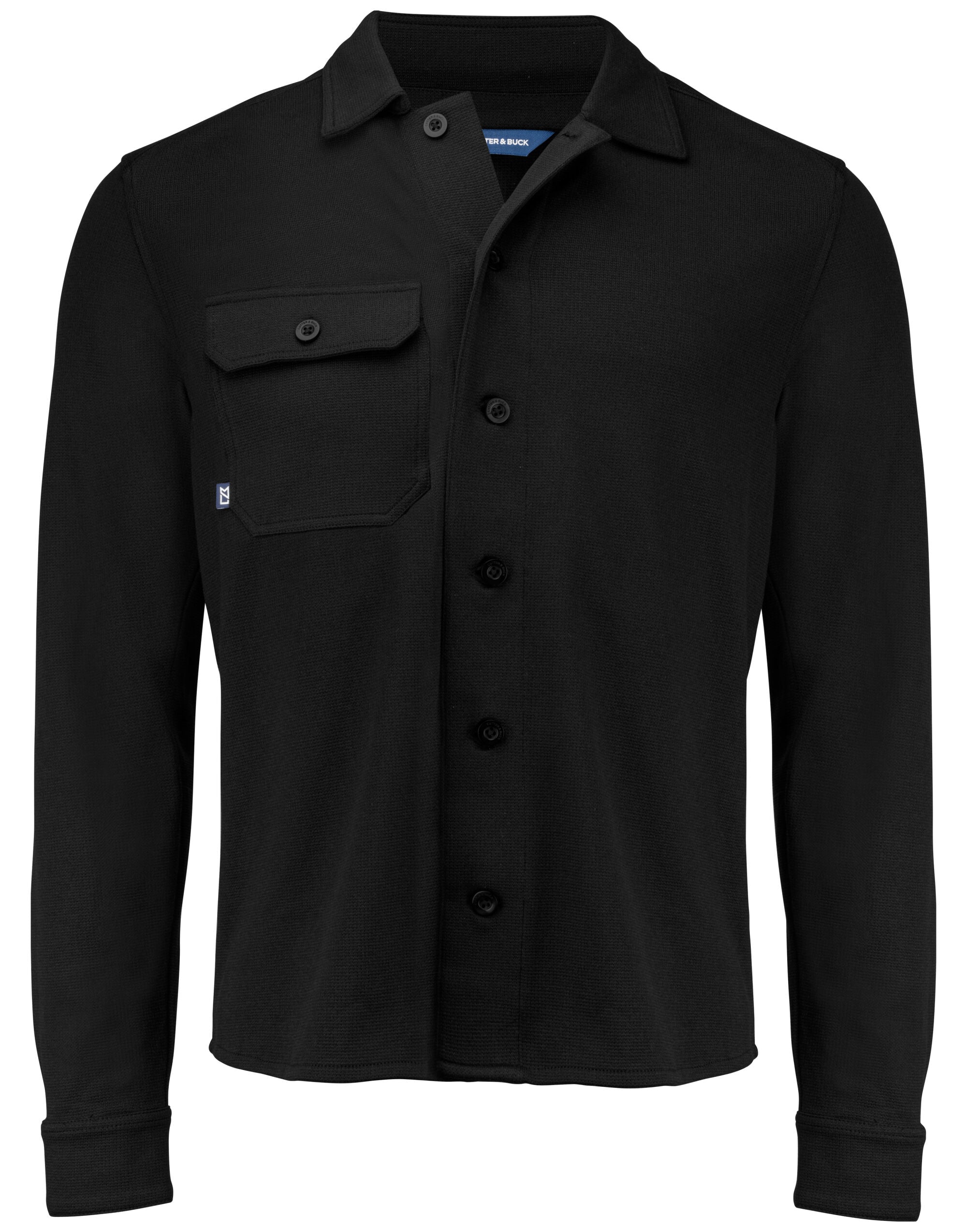 Cutter &amp; Buck - Advantage Leisure Shirt Men - Black S - Customisable OUTERWEAR