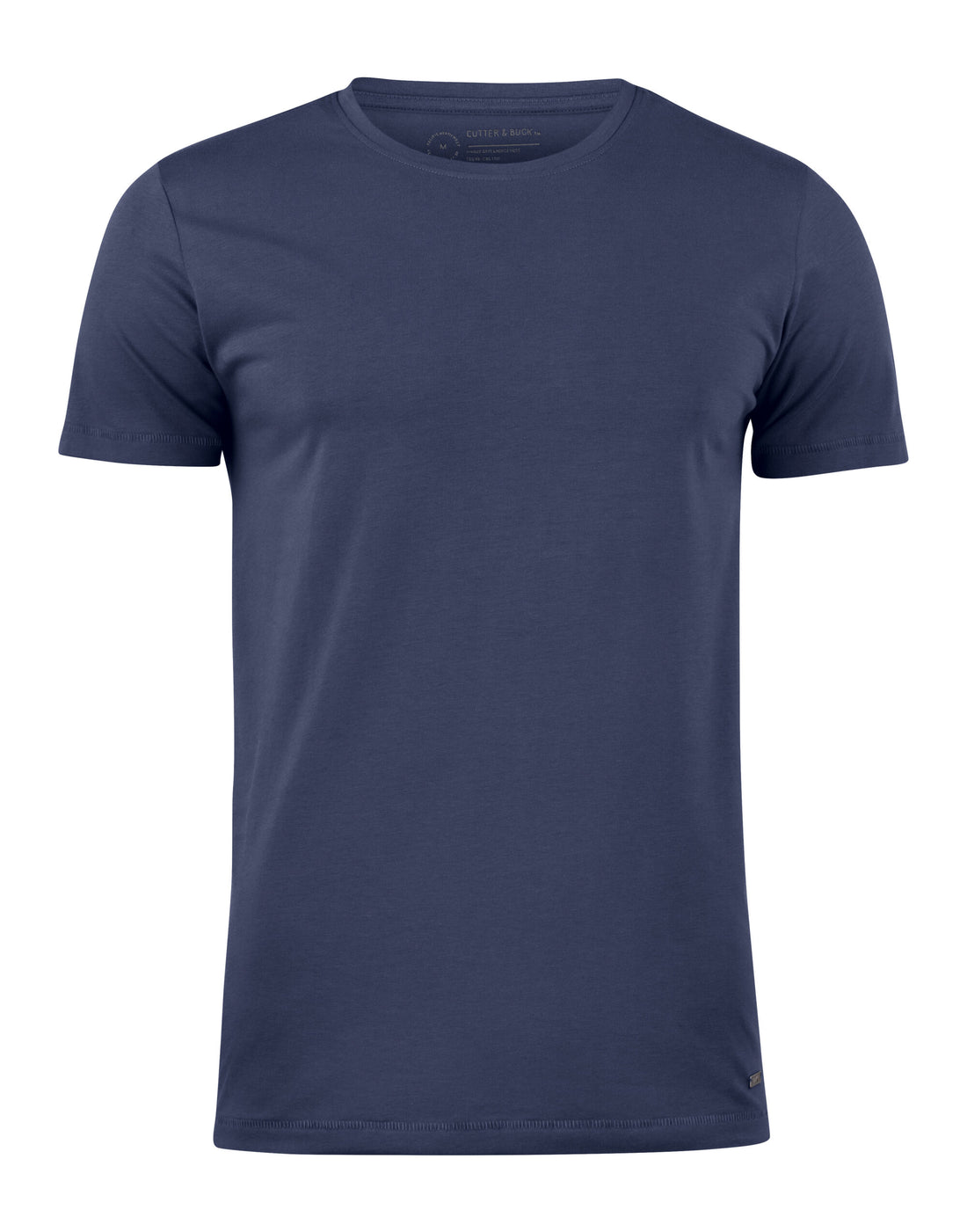 Cutter &amp; Buck - Manzanita Roundneck Men - Dark Navy S - Customisable T-Shirt