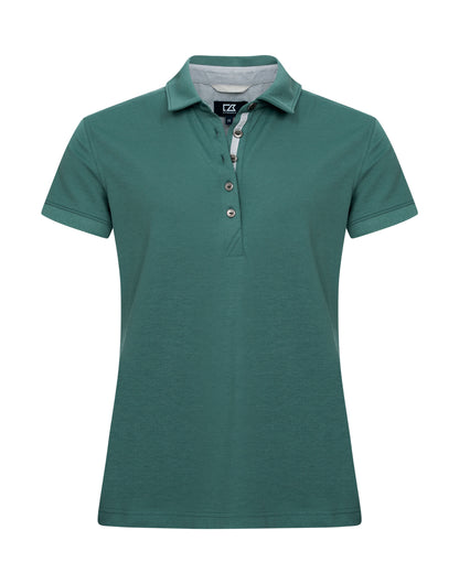 Cutter &amp; Buck - Advantage Premium Polo Women - Pine Green XS - Customisable POLO SHIRTS