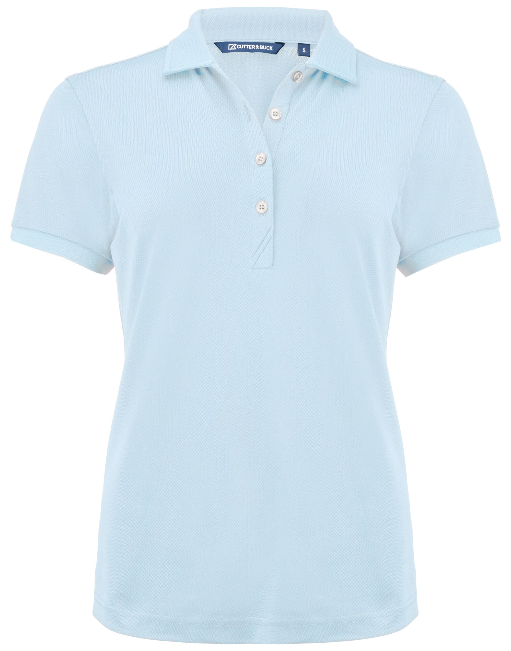 Cutter &amp; Buck - Virtue Polo Solid Women - Heaven Blue XS - Customisable POLO SHIRTS