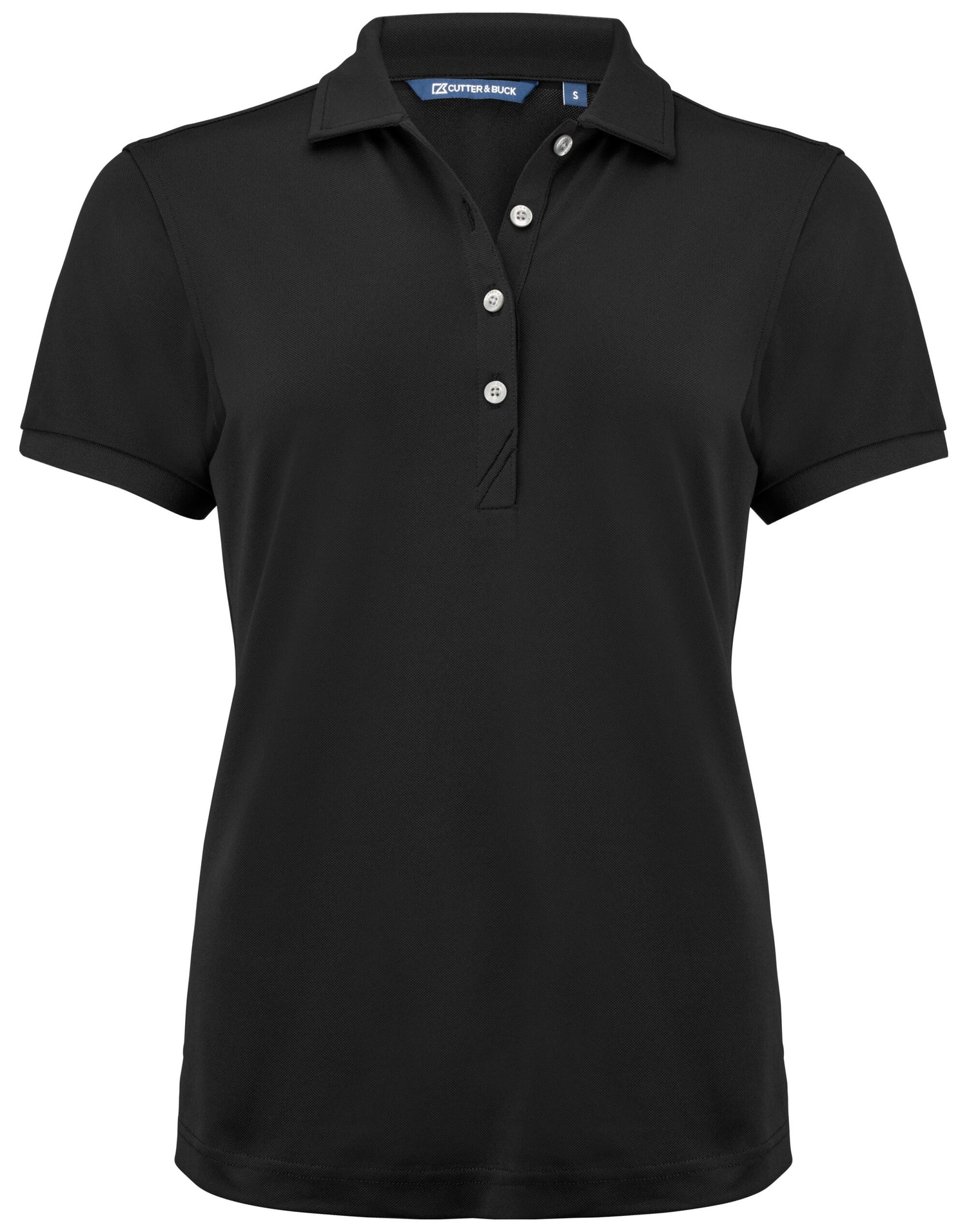Cutter &amp; Buck - Virtue Polo Solid Women - Black XS - Customisable POLO SHIRTS