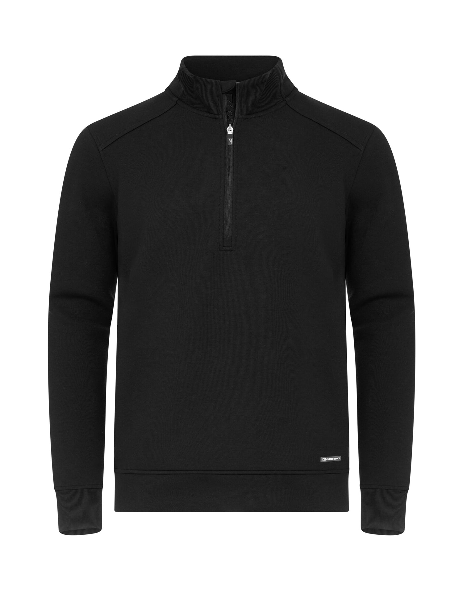 Cutter &amp; Buck - Pemberton Half Zip Men - Black S - Customisable SWEATSHIRTS AND HOODIES