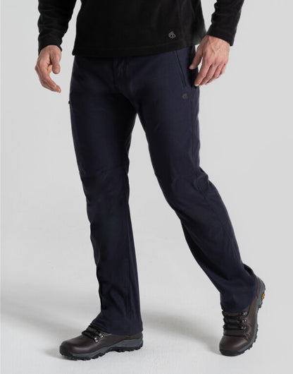 Craghoppers Expert Kiwi Stretch Trousr L CEJ003L - Dark Navy 34" - Customisable Trousers