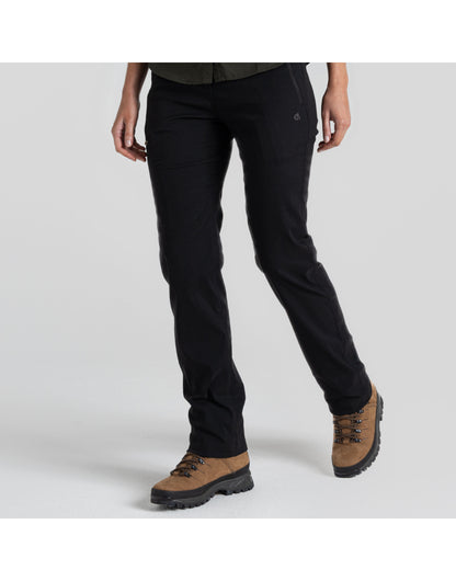 Craghoppers Expert Women Kiwi Stretch R CEJ004R - Black - Customisable