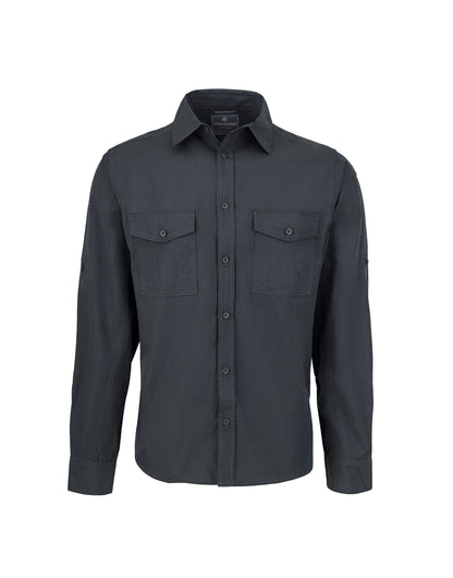 Craghoppers Expert Kiwi LS Shirt CES001 - Carbon Grey - Customisable Shirts