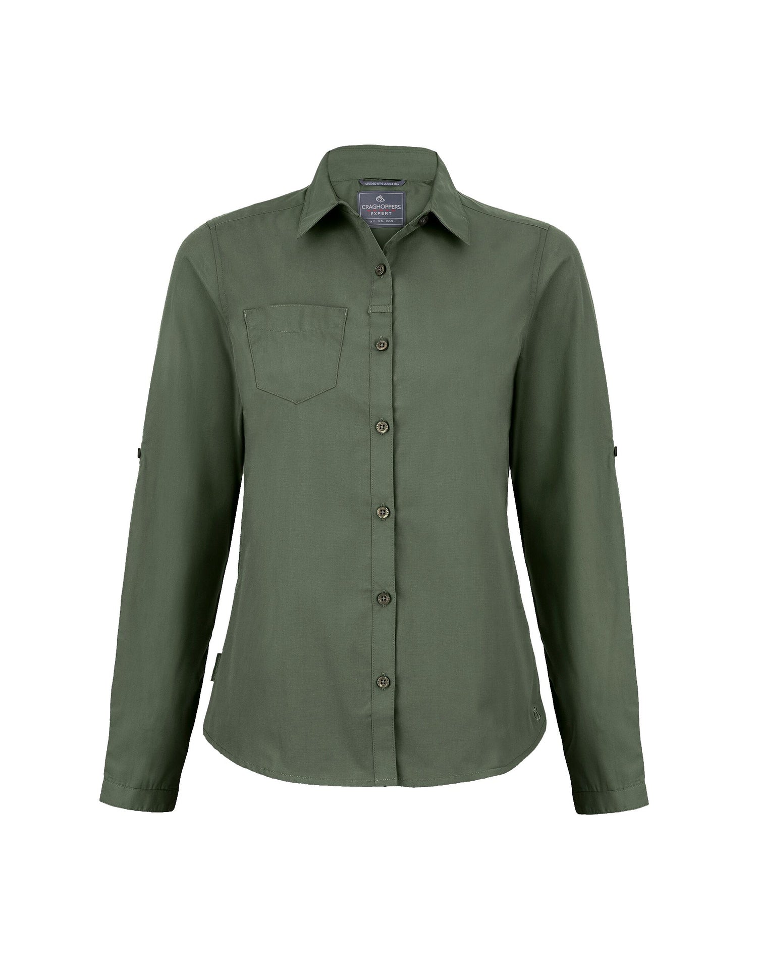 Craghoppers Expert Womens Kiwi LS Shirt CES002 - - Customisable Shirts